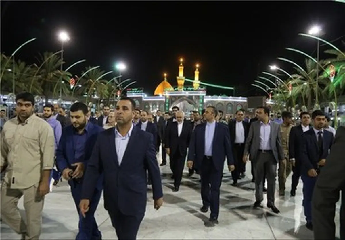 ظریف در بین الحرمین/تصاویر