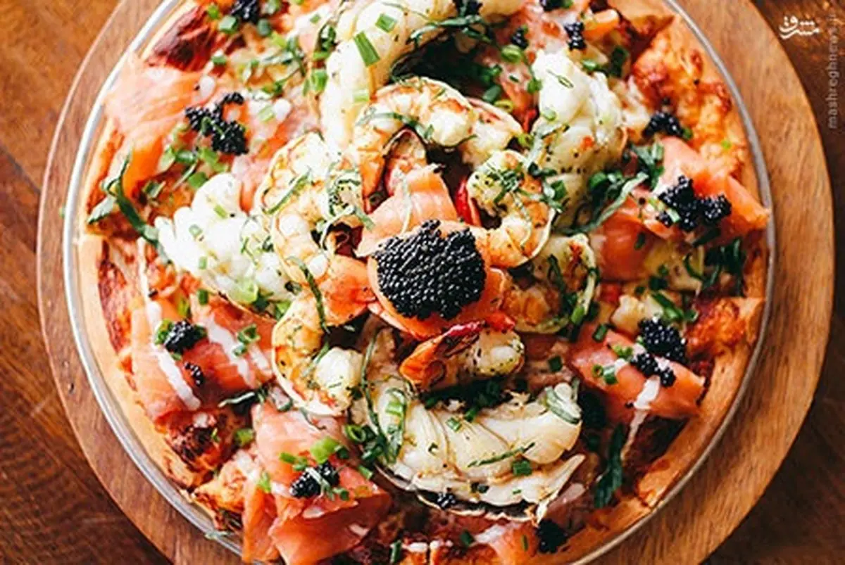 گرانترین پیتزای دنیا در رستوران یک ایرانی + عکس