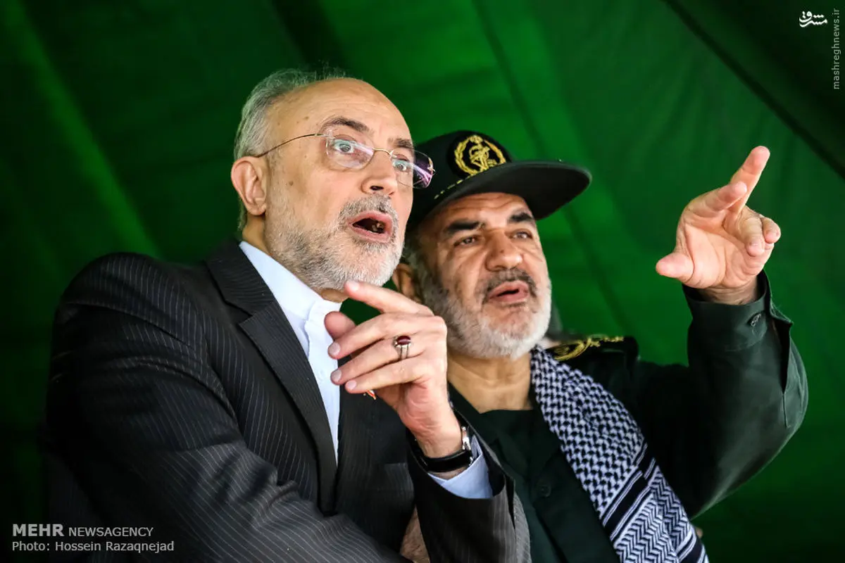 حیرت صالحی در رزمایش اقتدار/عکس