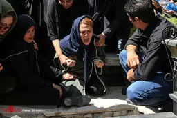 بدرقه "بنیتا" به خانه ابدی/ تصاویر
