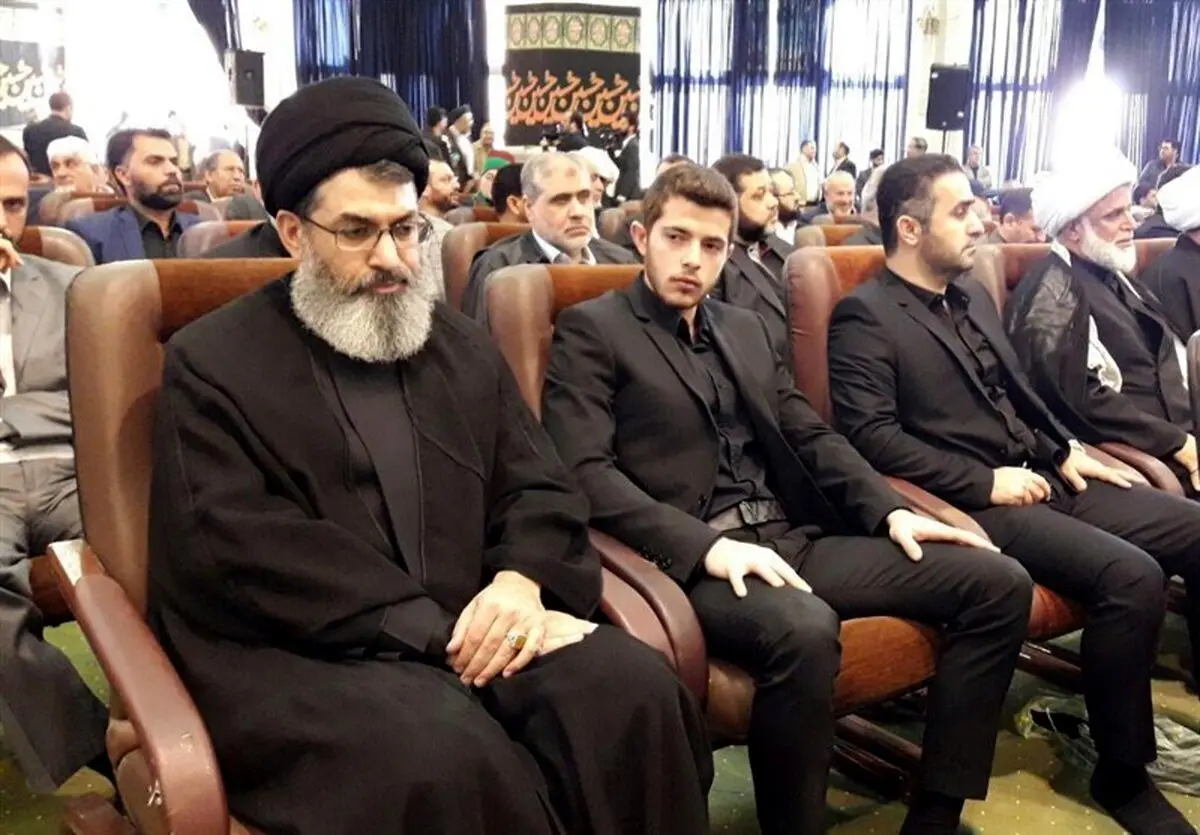 میهمان ویژه مراسم ترحیم پدر سردار سلیمانی+عکس