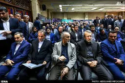 شخصیت‌هایی که به مراسم ترحیم والده سخنگوی دولت رفتند/ تصاویر