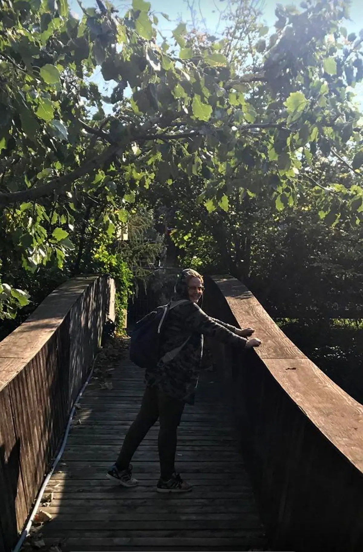 تصویری از بهاره رهنما در اتريش