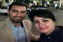 شهاب حسینی با مریم بلالی مقدم در آمریکا