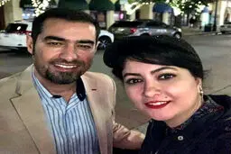 شهاب حسینی با مریم بلالی مقدم در آمریکا