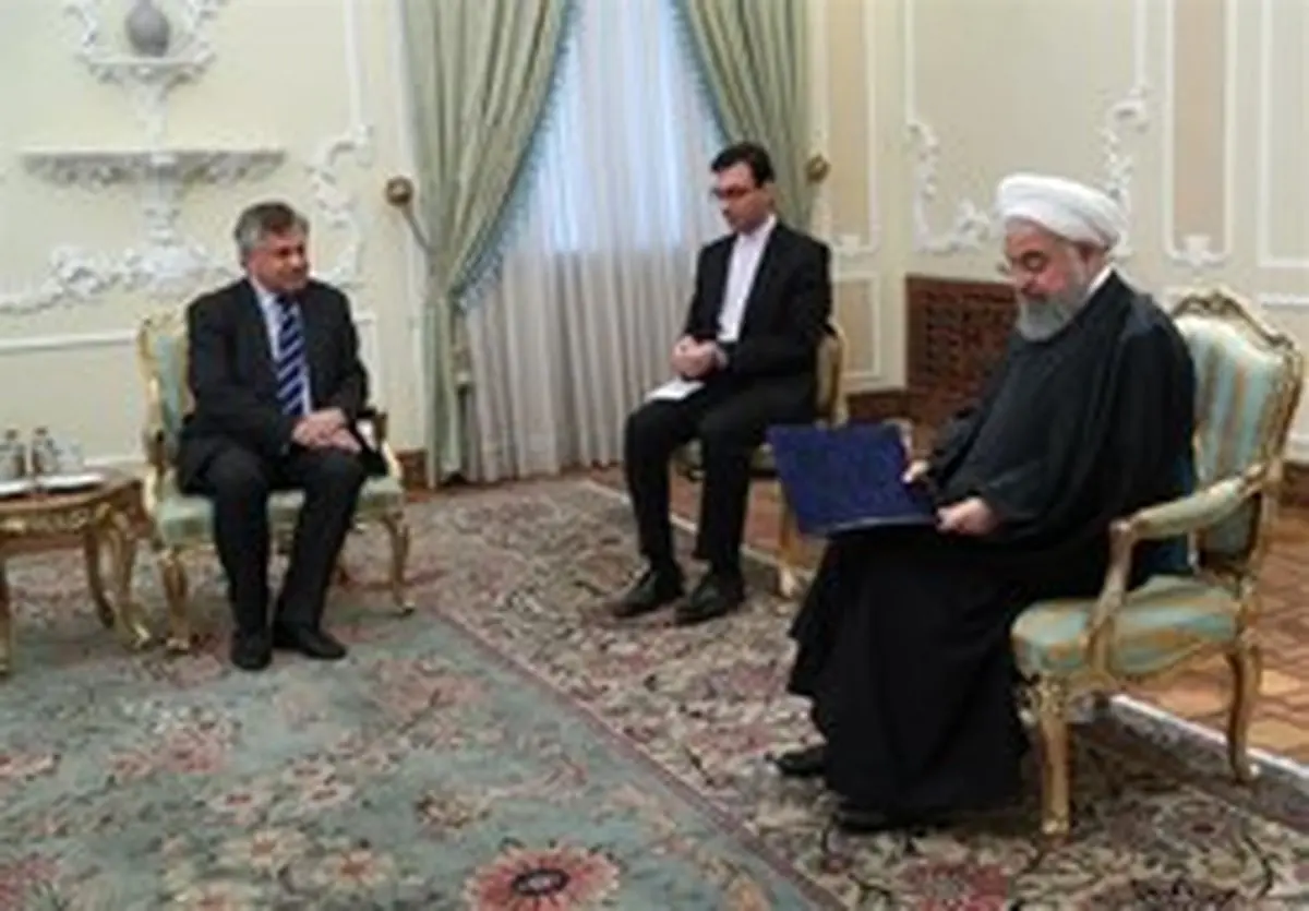 امیدواری روحانی به الگو شدن روابط ایران و عراق در منطقه