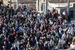 تصاویری از جشنواره گولاچ در روستای تاریخی بیابانک