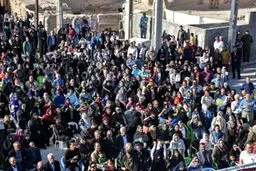 تصاویری از جشنواره گولاچ در روستای تاریخی بیابانک