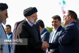 تصاویر سفر رییس جمهور به استان آذربایجان شرقی