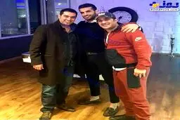 عکس جدید شهاب حسینی در کنار بازیگر طنز مشهور را ببینید