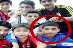 مهدی طارمی در دوران نوجوانی/ عکس