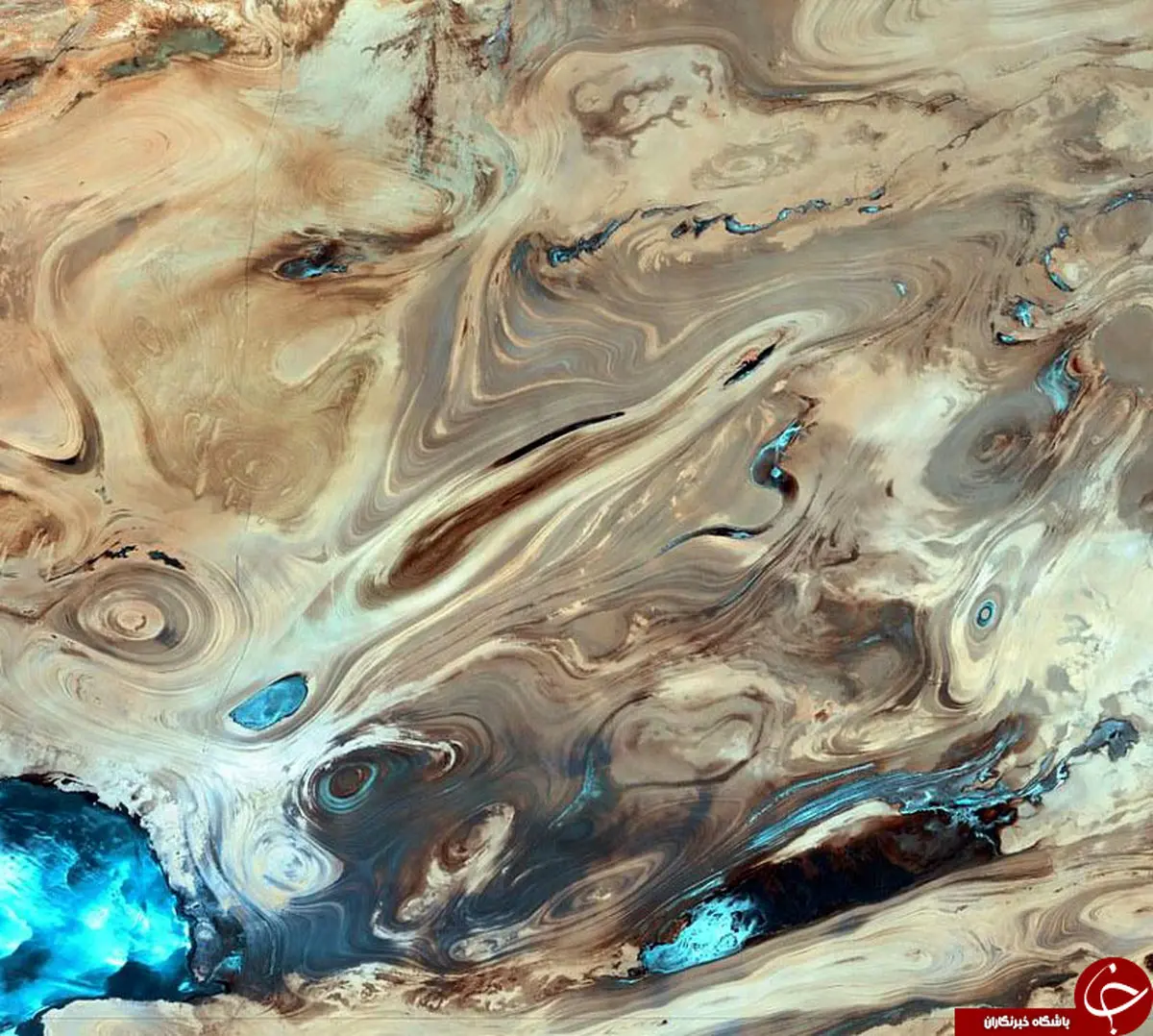 خاص ترین عکس ناسا از دشت کویر ایران/ عکس