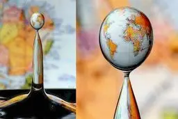 عکس / عکاسی حیرت انگیز از قطره‌های آب