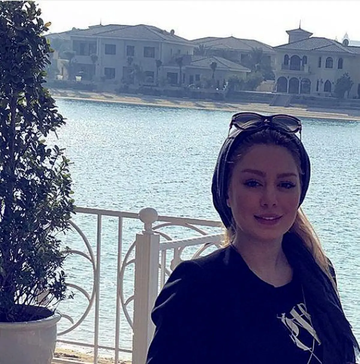 تیپ این روزهای سحر قریشی در خارج از کشور/عکس
