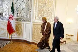 دیدار وزیر خارجه عمان با ظریف/ تصاویر