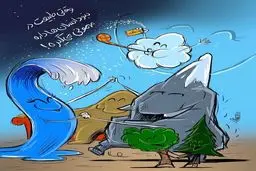 بیشترین سود از کرونا به جیب اینها رفت! + کاریکاتور