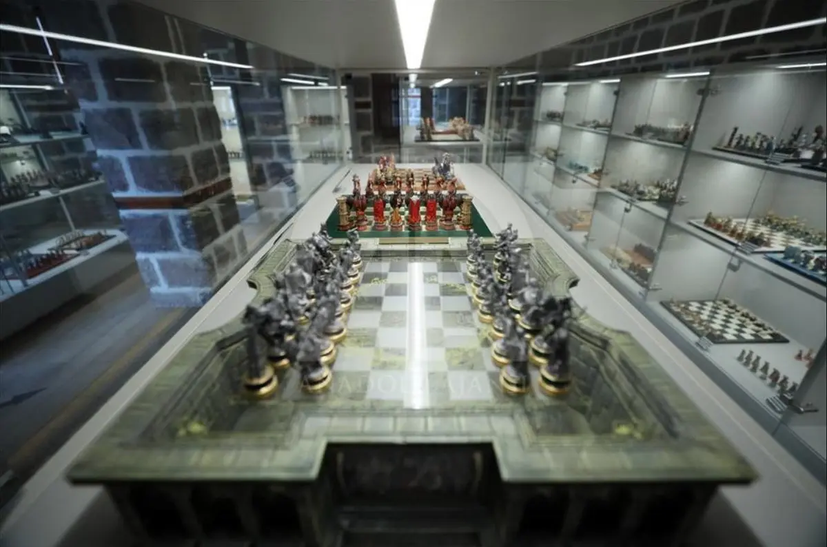 متفاوت‌ترین شطرنج‌های دنیا در یک موزه خاص/تصاویر