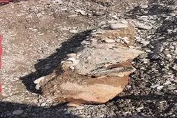 کشف بمب جنگ جهانی دوم در ایتالیا/عکس