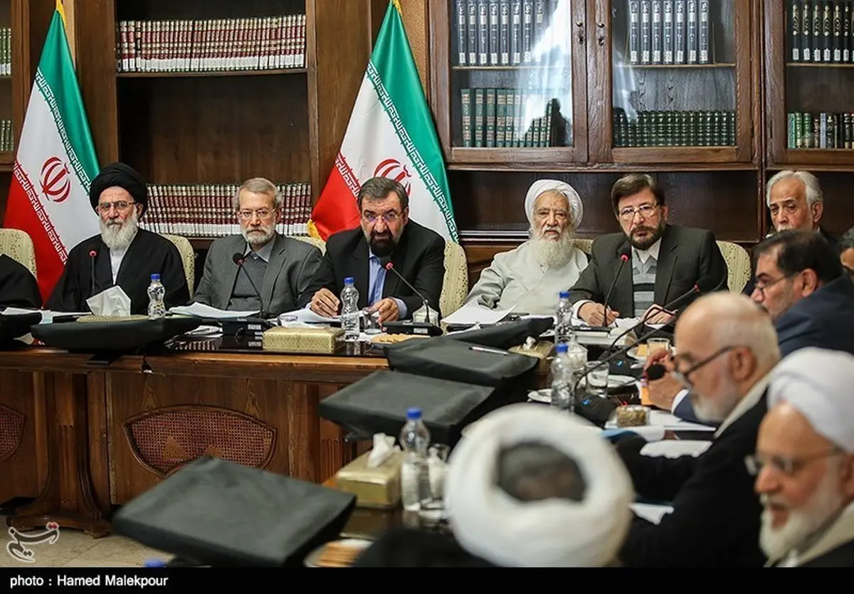 حواشی تصویری جلسه مجمع تشخیص با حضور احمدی‌نژاد، لاریجانی، جلیلی و ...