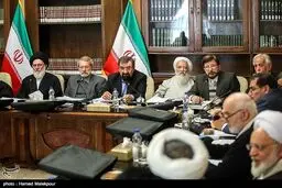 حواشی تصویری جلسه مجمع تشخیص با حضور احمدی‌نژاد، لاریجانی، جلیلی و ...