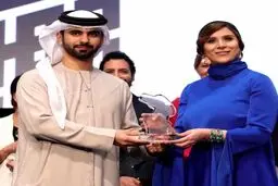 تیپ سحر دولتشاهى در مراسم جشنواره فیلم دبی/عکس