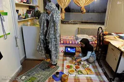 تصاویر:سفره‌‍‌های افطار دانشجویی
