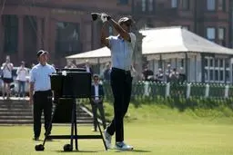 گلف بازی اوباما در اسکاتلند/عکس