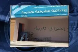تبلیغ برای داعش در مدارس دخترانه/عکس