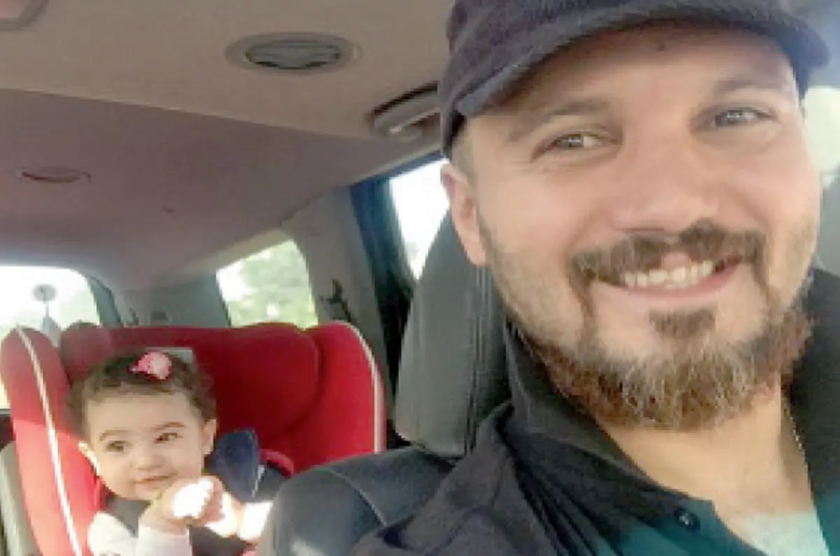 کامبیز دیر باز و دخترش یهویی /عکس