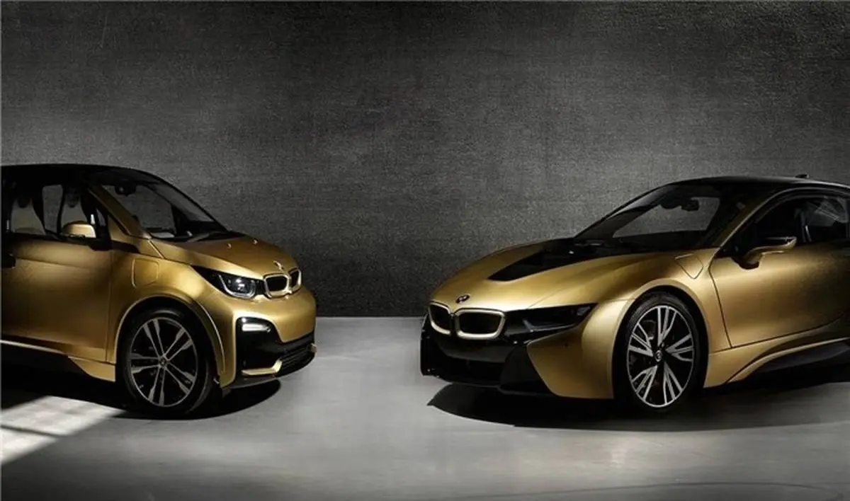 ساخت ب‌ام‌و‌ با طلای ۲۴ عیار + عکس