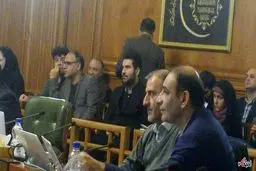 حضور غیرمنتظره وزیر راه احمدی‌نژاد در جلسه شورای شهر +عکس