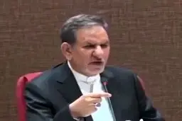 کنایه‌های تند و صریح جهانگیری به رئیس مجلس+فیلم