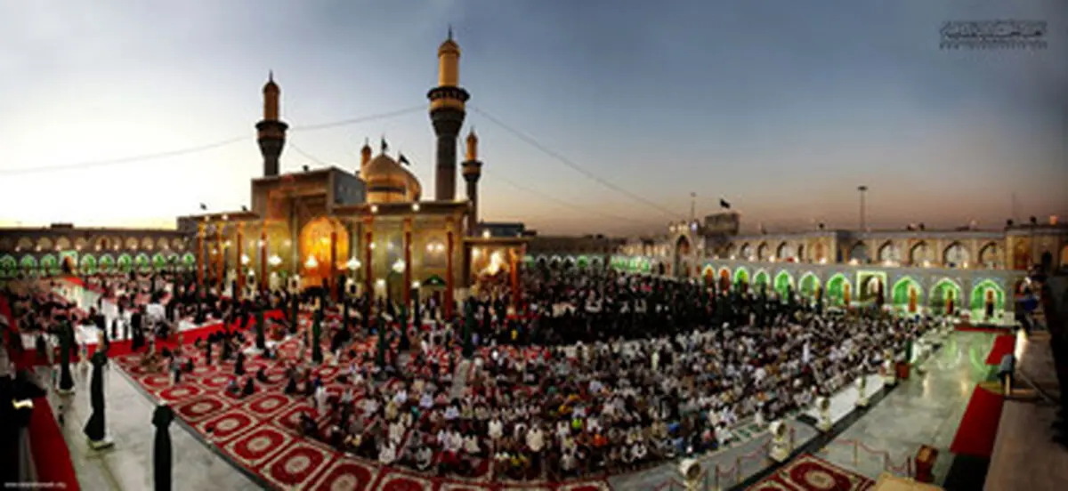 تصاویری زیبا از کاظمین به مناسبت ولادت امام موسی کاظم(ع)