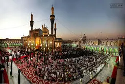 تصاویری زیبا از کاظمین به مناسبت ولادت امام موسی کاظم(ع)