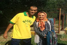 «یکتا ناصر» در کنار ریوالدو/عکس