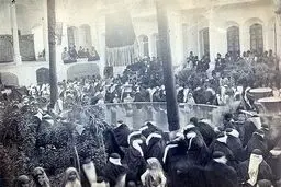 عزاداری زنان دوران قاجار /عکس