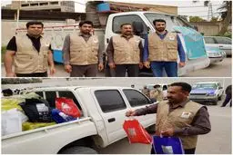 اهدای پنج هزار بسته‌ ارزاق و مواد بهداشتی از سوی شرکت فولاد‌ خوزستان به قرارگاه جهادی شفای استان خوزستان