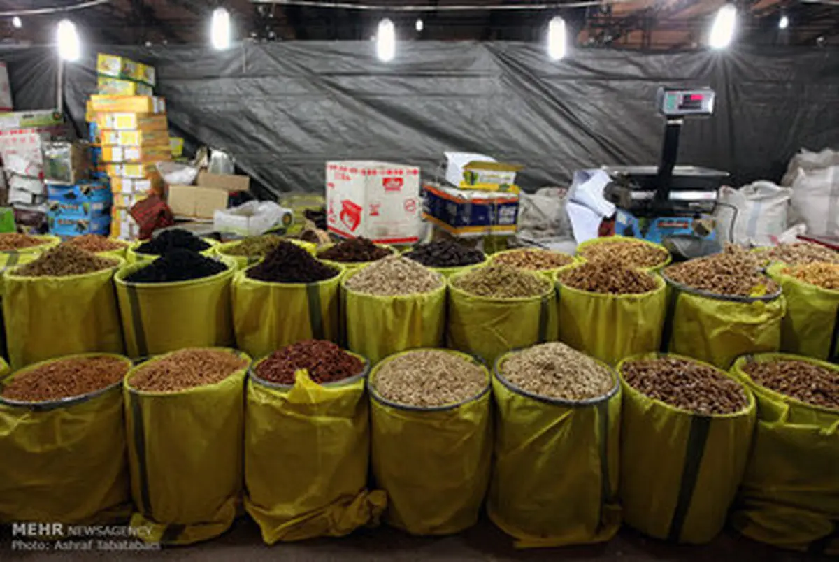 افتتاح نمایشگاه خشکبار ،آجیل و مواد غذایی شب یلدا/تصاویر