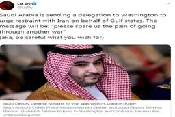 پیام عربستان به آمریکا: لطفاً ما را از درد جنگی دیگر دور کنید + توئیت
