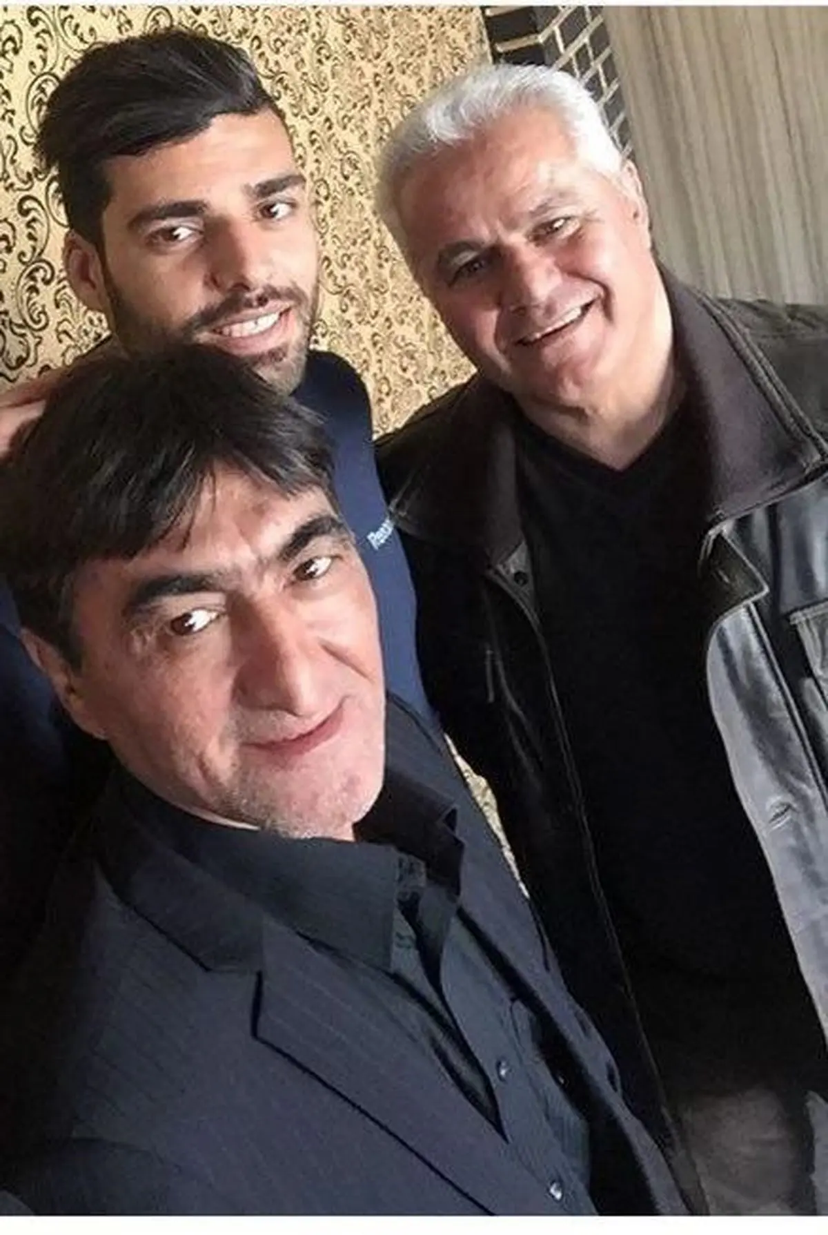 سلفی طارمی با بزرگان فوتبال/عکس