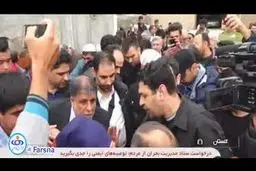 فیلم/بازدید روحانی از مناطق سیل زده در گلستان و درد دل مردم