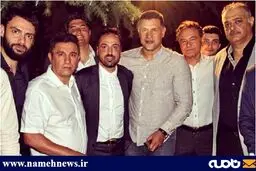 شهريار و ژنرال در ضيافت افطاري/ عکس