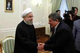 دیدار نوروزی محسن‌هاشمی و شمخانی با روحانی/تصاویر