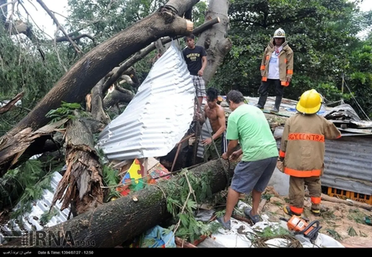 طوفان «کوپو» در فیلیپین/تصاویر