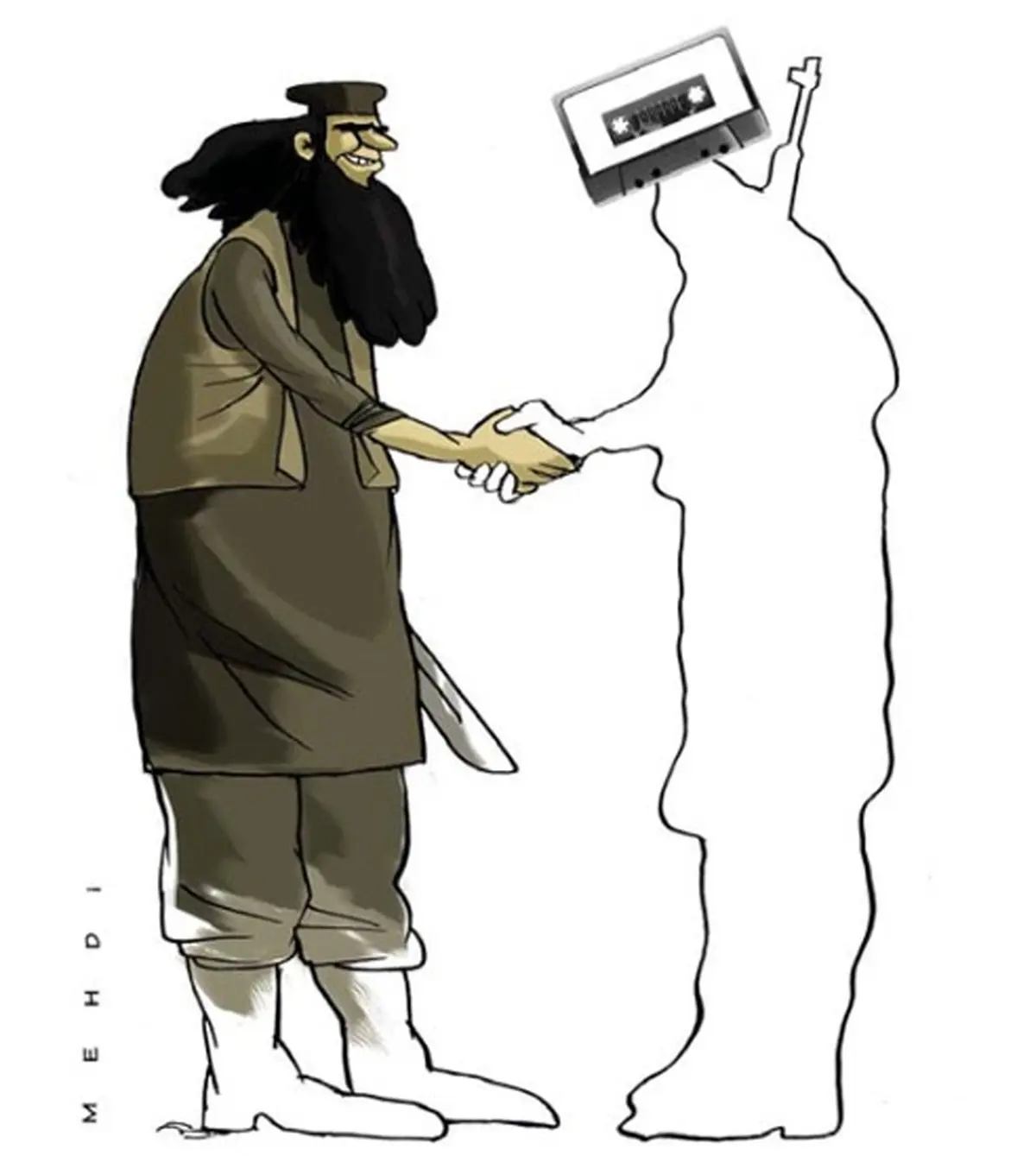 بیعت ویژه!/کاریکاتور