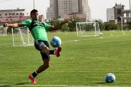 چهره جدید رامین رضائیان در تمرین تیم ملی/عکس