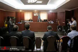 تصاویری از جلسه محاکمه قاتل آتنا اصلانی