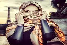 عکس تبلیغاتی یک ساعت سوییسی با حضور مهناز افشار