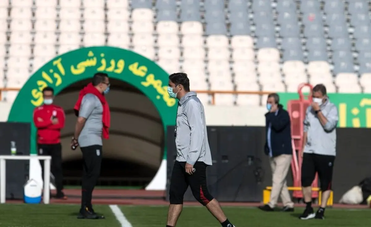 تصاویر دیده نشده از تمرینات تیم ملی فوتبال ایران