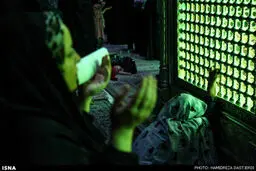 شب قدر حرم امام خمینی (ره)/تصاویر